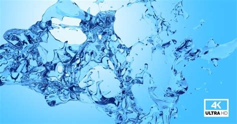 Splash Of Blue Water V6 Blue Water Motion Graphics  Water