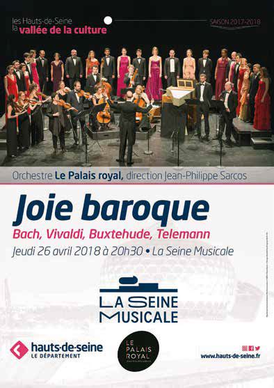 Joie Baroque Orchestre Le Palais Royal La Seine Musicale