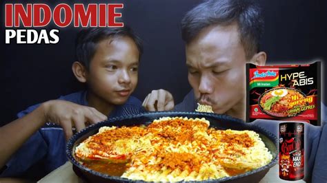 Mukbang Indomie Kuah Pedas Boncabe Level Youtube