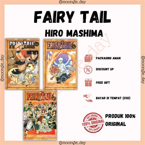 Jual Komik Fairy Tail By Hiro Mashima Barubekasoricabutan Shopee