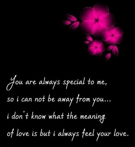 You Are Special To Me Quotes For Her Ilyssa Jacquenette