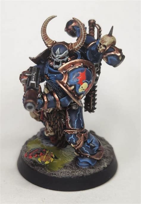 Pin By Brian Tibbs On 40k Night Lords Chaos Chapter Mini Paintings