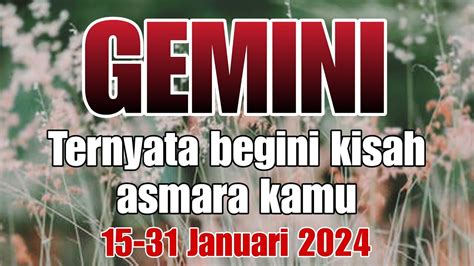 Ramalan Gemini Ternyata Seperti Ini Kisah Cintamu 15 31 Januari 2024