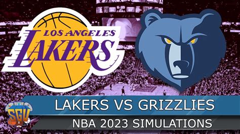 Los Angeles Lakers Vs Memphis Grizzlies 2023 Nba Playoffs Game 2 Full