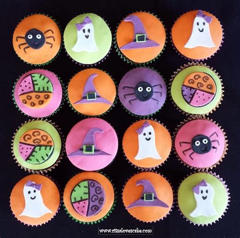 Halloween Cupcakes Decorated Cake By Ritsa Demetriadou CakesDecor