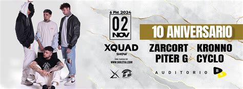 10 ANIVERSARIO XQUAD ZARCORT KRONNO PITER G CYCLO Boletia