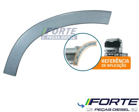 Acabamento Lateral Le Estribo Paralama Mbb Actros Forte