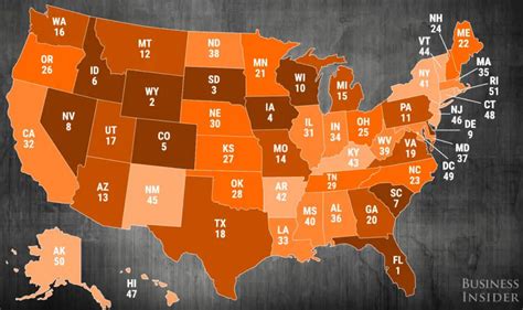 10 Best States To Retire In 2025 Guinna Christye