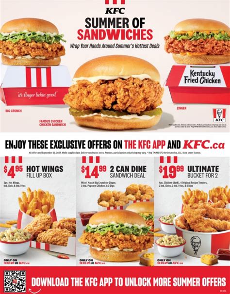 KFC Coupons & Deals Canada 🔥 September 2024