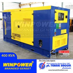 Genset Cummins 400 KVA Silent Stamford WP440CC Jual Genset Jakarta