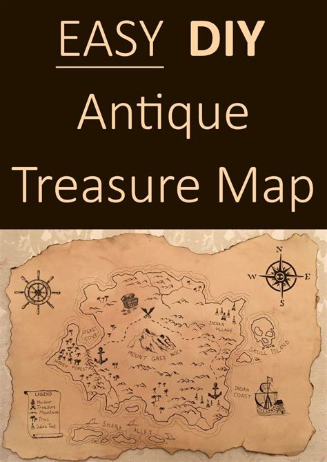 Diy How To Draw A Treasure Map Artofit