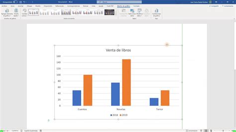 videotutorial cómo insertar un gráfico en word YouTube