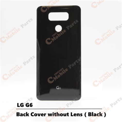 Lg G6 Battery Door Back Cover Without Lens Black Ebay