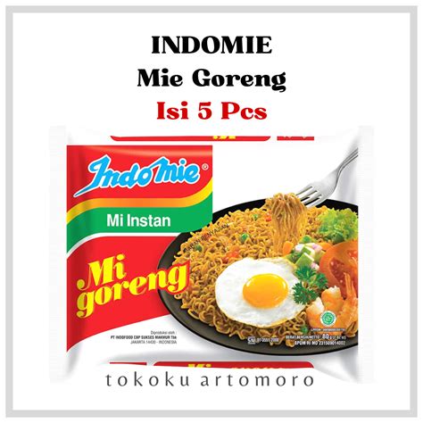 Indomie Mie Goreng Instan Mie Cita Rasa Terbaik ISI 5 PCS Lazada