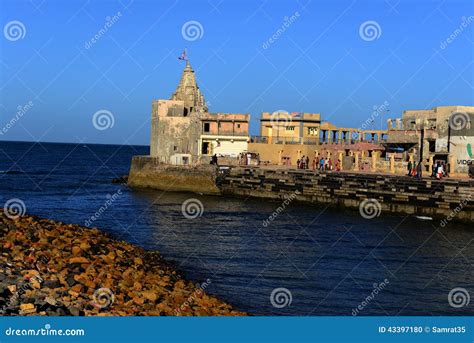 Dwarka Temple Editorial Image Image Of Asia Architecture 43397180