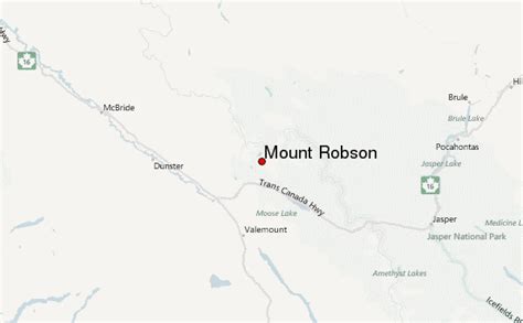 Mount Robson Mountain Information