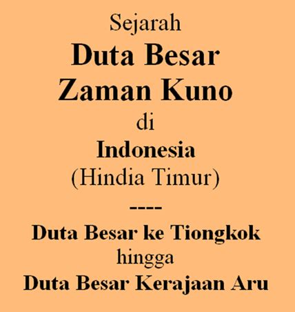 Poestaha Depok Sejarah Menjadi Indonesia 84 Duta Besar Di Indonesia