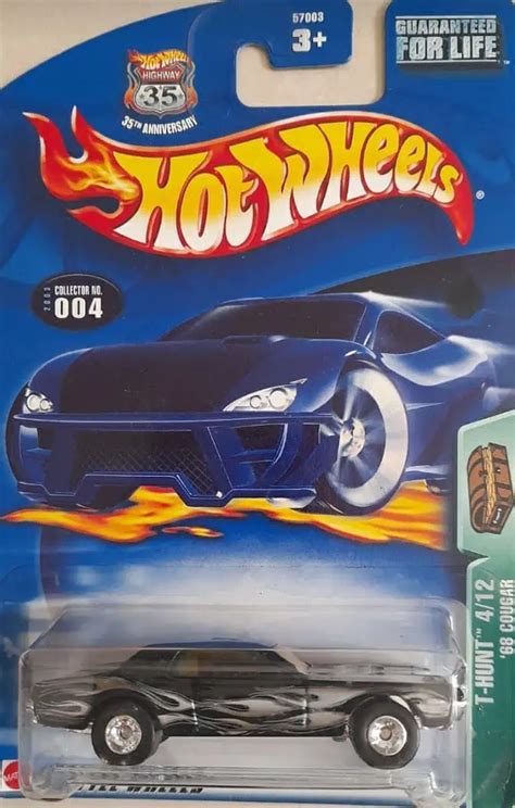 Super T HUNT Hot Wheels Mattel Wheels 68 Cougar Universo Hot Wheels