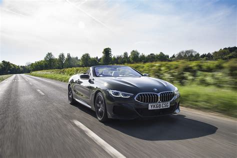 2019 BMW 840d Convertible goes for a photoshoot in the UK