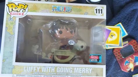 Luffy With Going Merry One Piece Nycc Funko Pop Vinyl Rides Eur