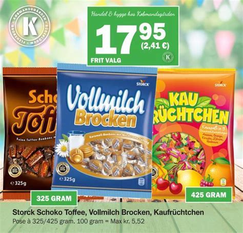 Storck schoko toffee vollmilch brocken kaufrüchtchen tilbud hos