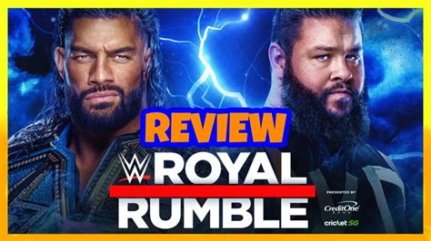 Royal Rumble 2023 Wwe Review Total Youtube