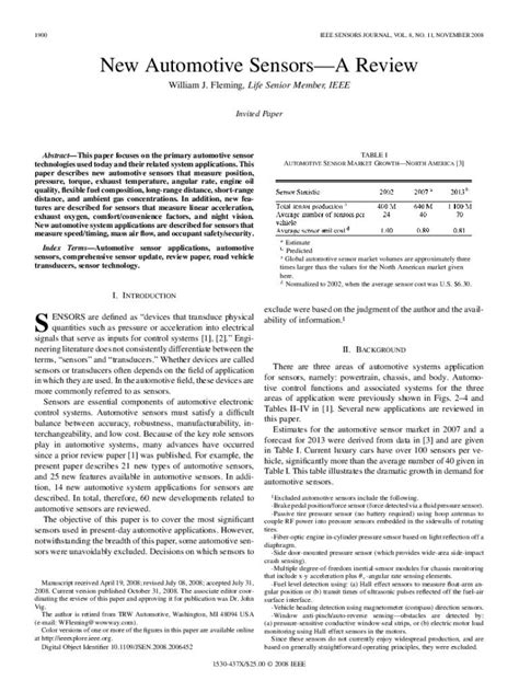 New automotive sensors PDF Download | Service Repair Online Manual 