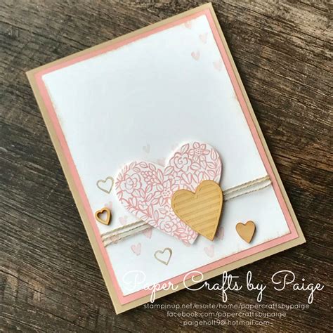 Stampin Up Valentine Crafts 's Day Card Cards Cards Handmade