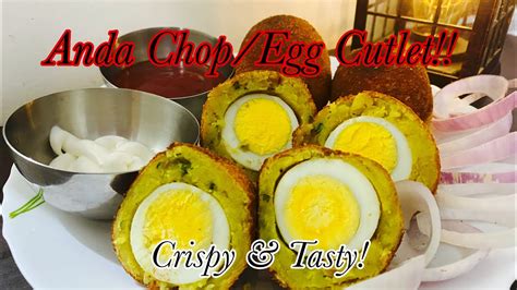 Anda Chop Egg Cutlet Egg Devil Recipe Crispy Best For