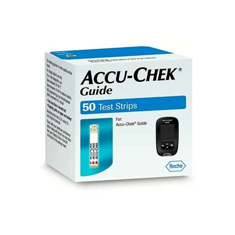 Pack Glucómetro Accu Chek Guide Set Strip 50 48 Lancetas FastClix