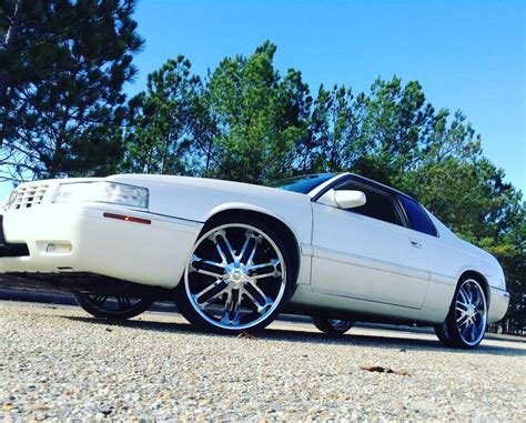 Cadillac Eldorado Sitting On Pinnacle Rimtyme Custom