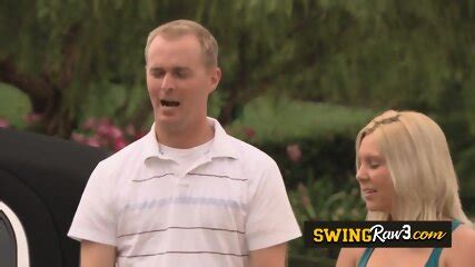 A Naughty Blonde Babe Is About To Cum With Three Hands Playing With Her Body