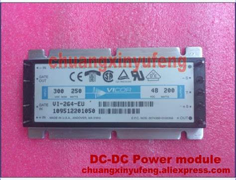 Vi Eu Vicor Dc Dc Power Module Dc V V W A Isolated Power