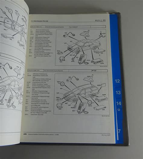 Werkstatthandbuch Kommunikation Mercedes Benz W124 W140 R129 Band 1 3