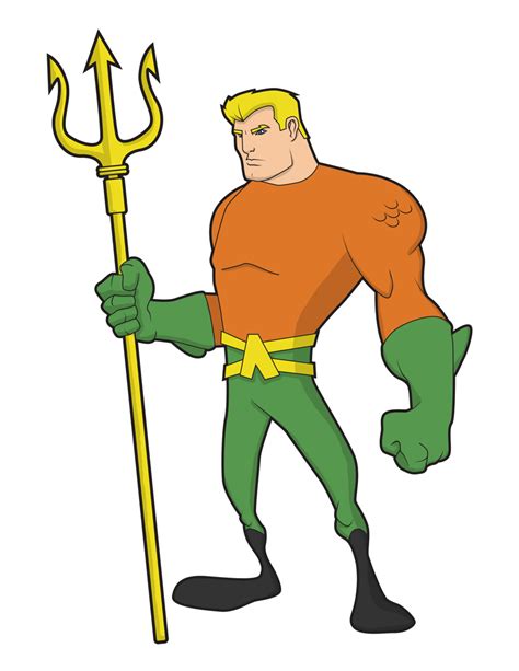 Aquaman Cartoon Drawings