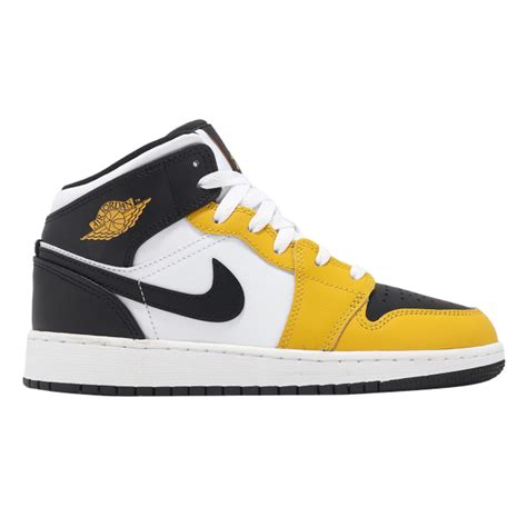 Jordan 1 Mid Yellow Ochre Gs Yellow Ochre White Dq8423701