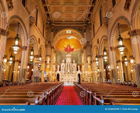 Interior View of the Saints Peter and Paul Church Editorial Stock Image ...