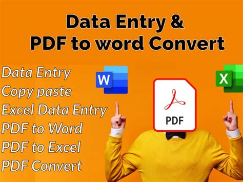 Pdf Converted To Word Excel And Powerpoint Upwork