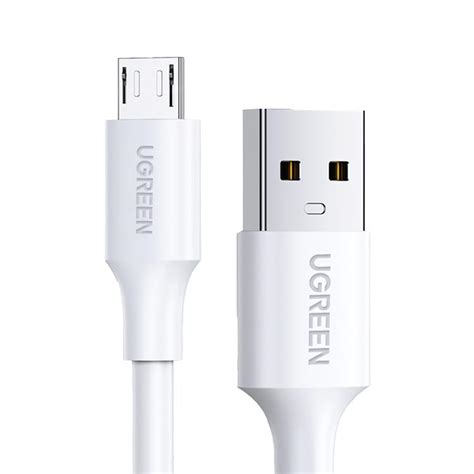 Köp Ugreen USB A Till Micro USB Kabel 2m Vit på TheMobileStore