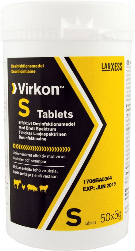 Virkon S Disinfectant Tablets X G Petster