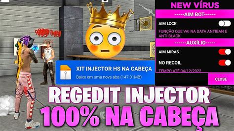 SAIU XIT INJECTOR FULL VERMELHO HS CABEÇA PUXA PRA CABEÇA REGEDIT