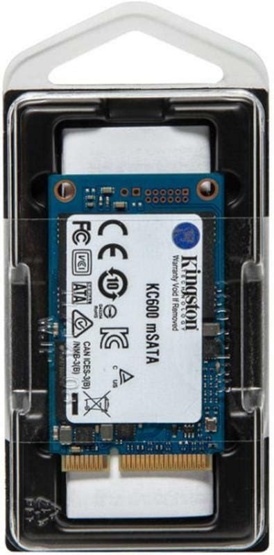 Накопитель SSD 1ТB Kingston KC600 mSATA SATAIII 3D TLC SKC600MS 1024G