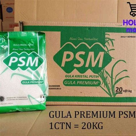 Jual Psm Gula Pasir Premium Gula Kristal Putih Kg X Pack