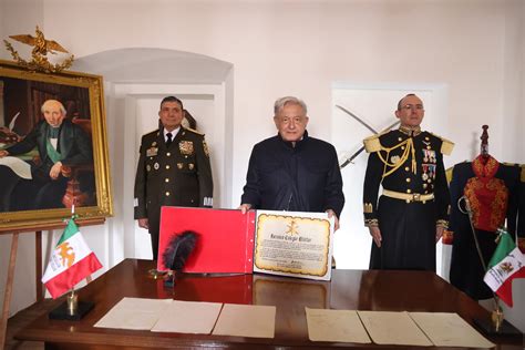 AMLO Conmemora Bicentenario Del Heroico Colegio Militar En Veracruz