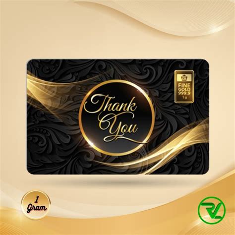 Jual Rvl Gold Logam Mulia Emas Antam Gift Series Thank You 1 Gram