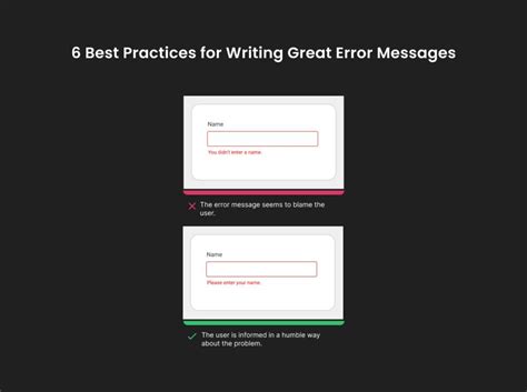 6 Best Practices For Writing Great Error Messages Ux Design World