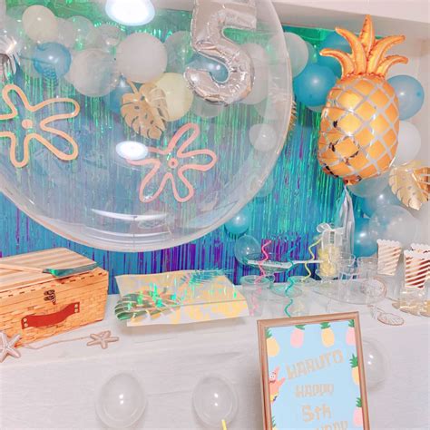 Bikini Bottom Spongebob Squarepants Birthday Party Artofit