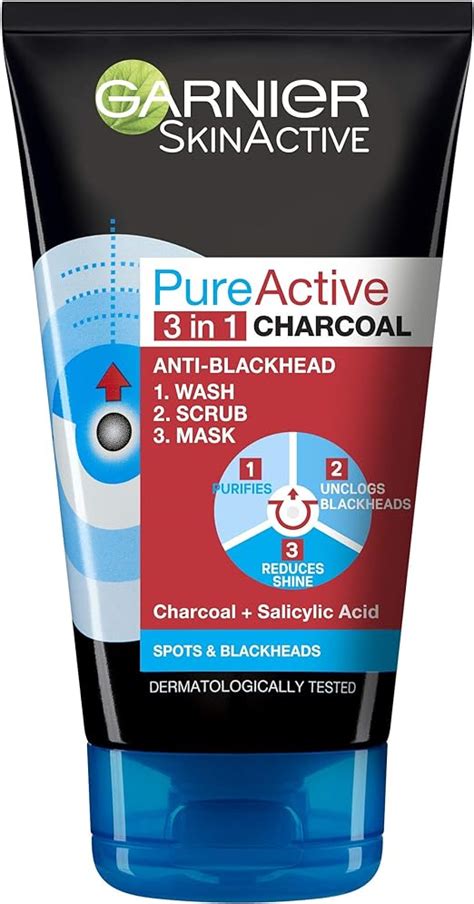 Garnier Skin Active Pure Active Intensive 3in1 Charcoal Anti Blackhead