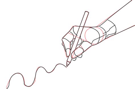 3 Beispiele wie du Hände zeichnen kannst einen Stift halten