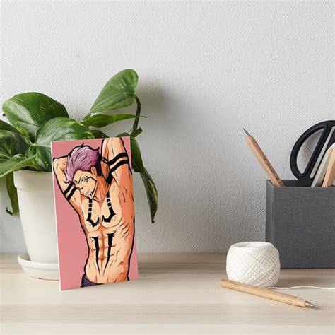 "Jujutsu kaisen sukuna abs" Art Board Print by Diyanggostyle | Redbubble